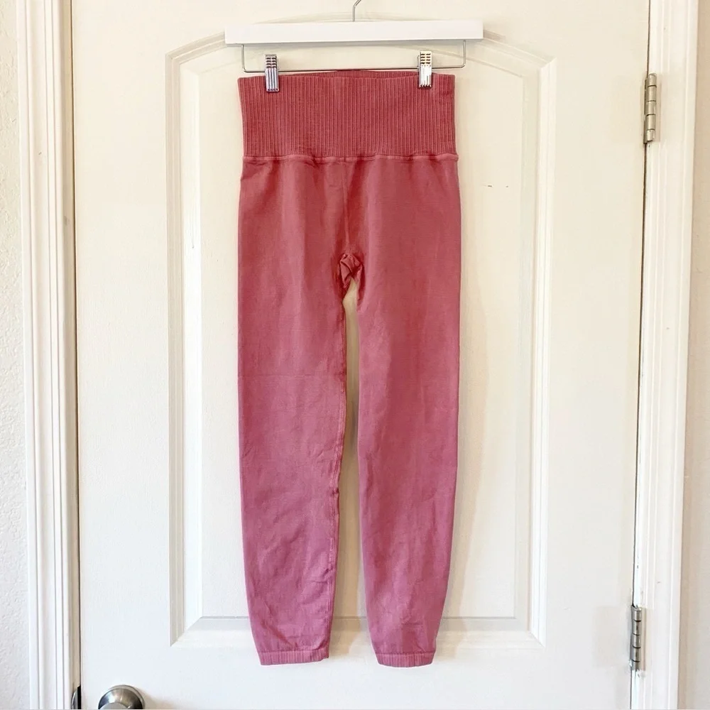 FREE PEOPLE Good Karma High Waist Leggings NEW Size M/L